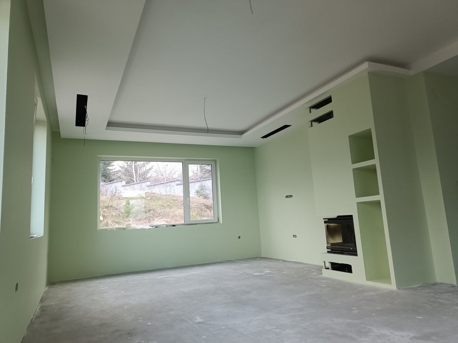 Боядисване, шпакловка