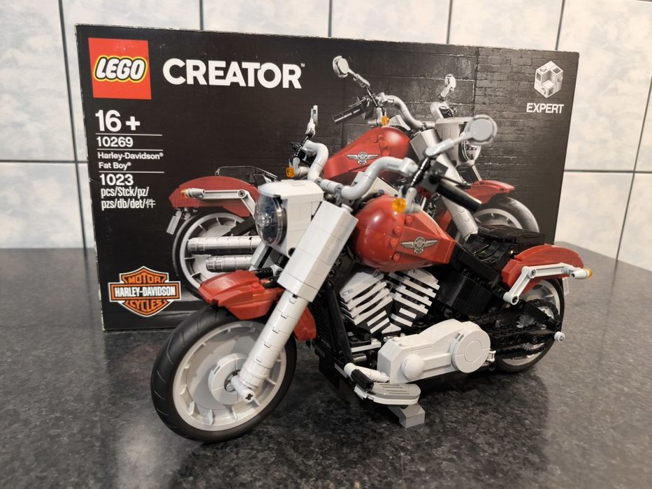Lego Creator Expert 10269 Harley Davidson Fat Boy Resita • OLX.ro