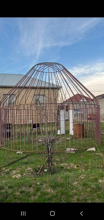 Киіз үй, юрта! Темірден жасалған! Сүйегі мықты! Сатылады!