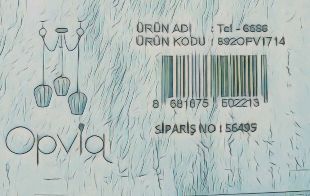 Лампа за таван Opviq Asymmetric Three