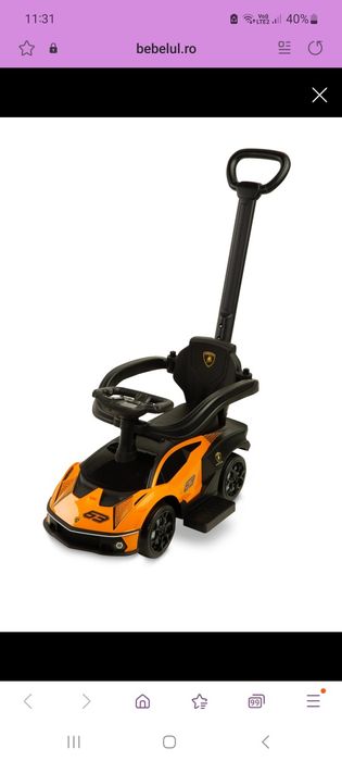 Vand masinuta bebe noua impecabilă