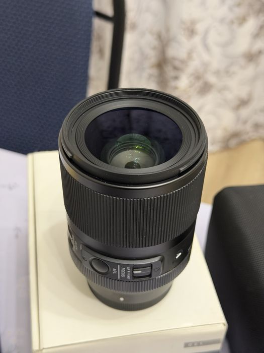 Sigma 35mm f1.4 e-mount для сони