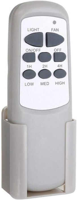 Универсално дистанционно за таванен вентилатор, с приемник, таймер