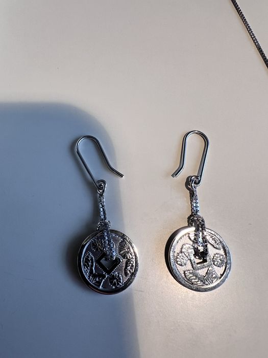 Серебряный комплект от Kenzo