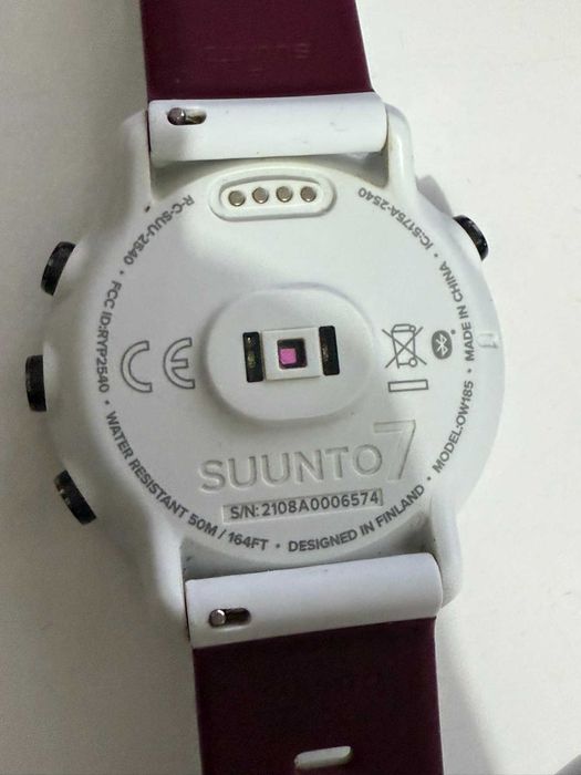 SUUNTO 7 White Burgundy 50mm smart часовник смарт