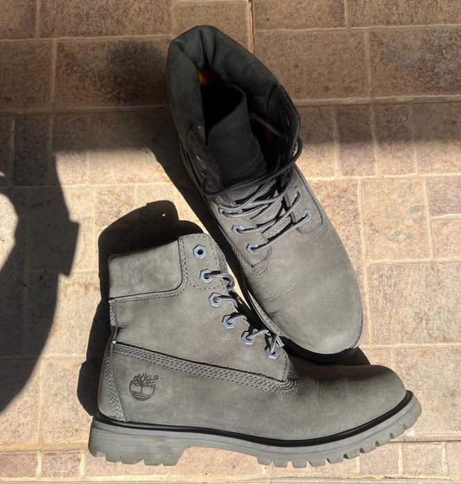 Timberland ghete gri dama