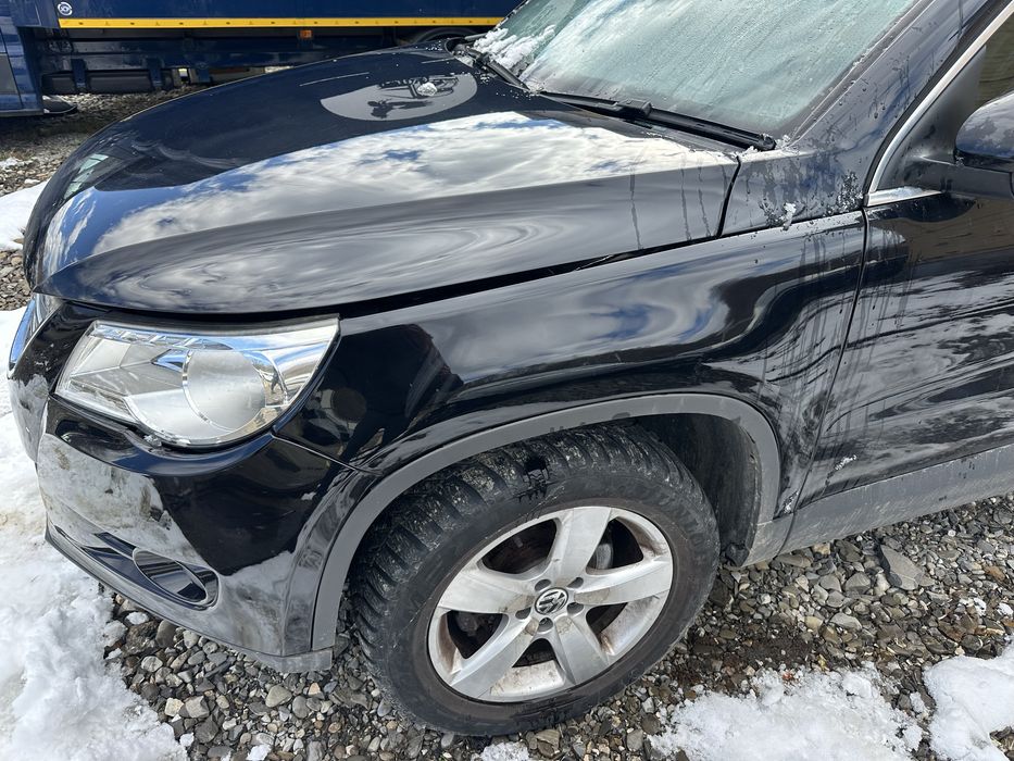 Fata completa Vw Tiguan 2009 lc9x capota bara far aripa trager
