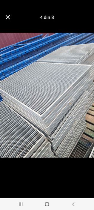 Gratare ( grilaje) metalice galvanizate ideale pentru trepte și spălăt