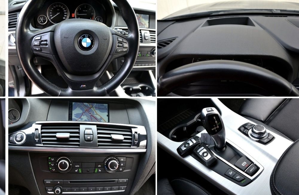 BMW X3 F25 X-Drive Euro5 M Paket 4x4 Germania Garanție navigație head up display cârlig încălzire automat xenon Keyless