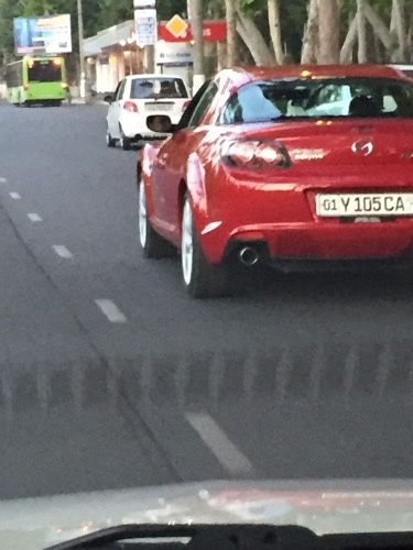 mazda rx-8  yengi saqlangan