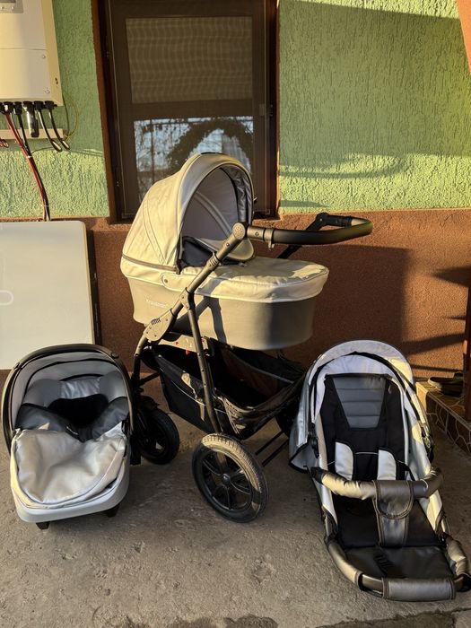 Carucior Krausman 3 in 1 Trend Pro Silver