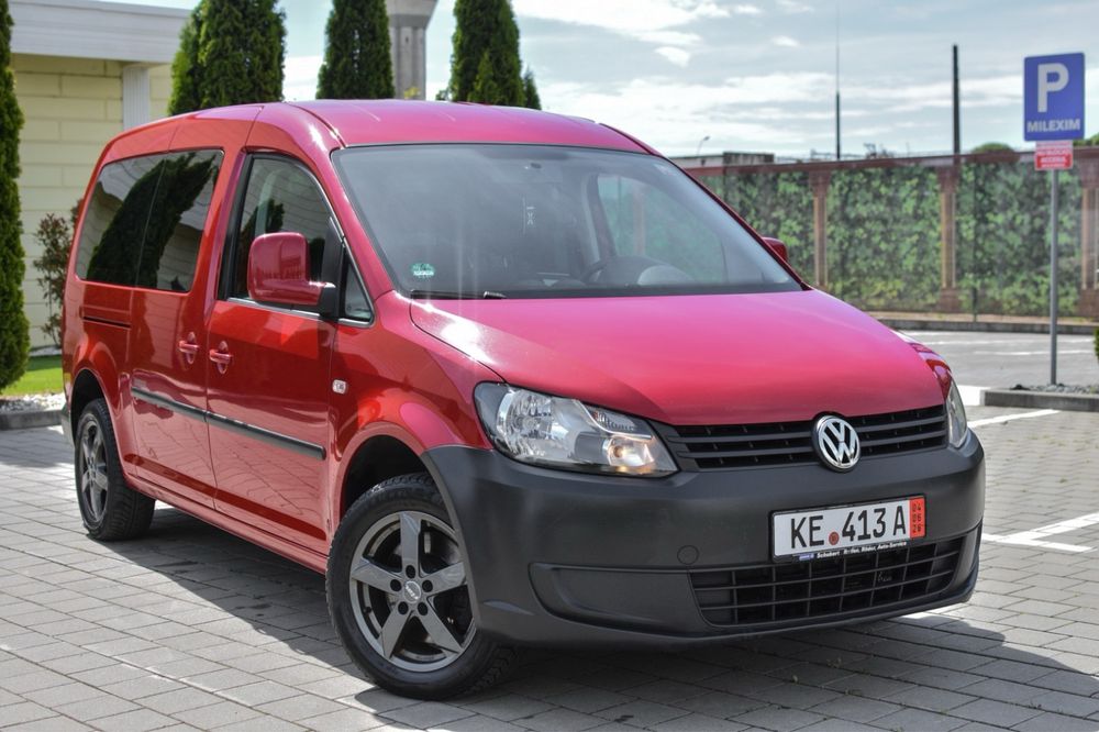 Volkswagen Caddy Maxi 1.6 Tdi 105Cp-Euro5-2012-7Locuri-RollcaliEdition-Climatic-Carlig-Jante-Maxi—