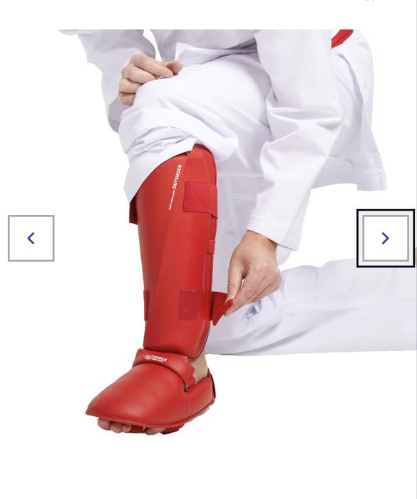 Protectie tibie si picior karate 900