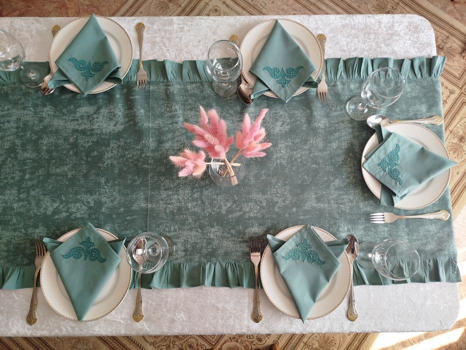 продам 12 персон сервировочный текстиль