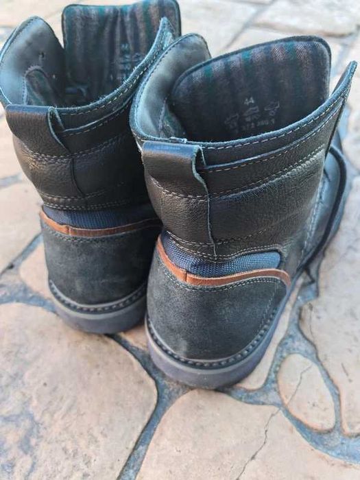 Ghete piele bărbați Deichmann nr. 44