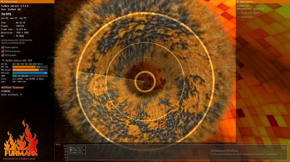 Nvidia GTX 1070 8gb Dual OC EXPEDITION Edition