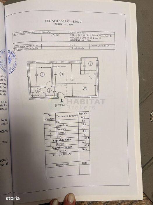 Mobilat - 2 Camere Otopeni | Lângă Penny | 0% Comision