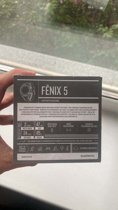 Продам спортивные часы garmin fenix 5