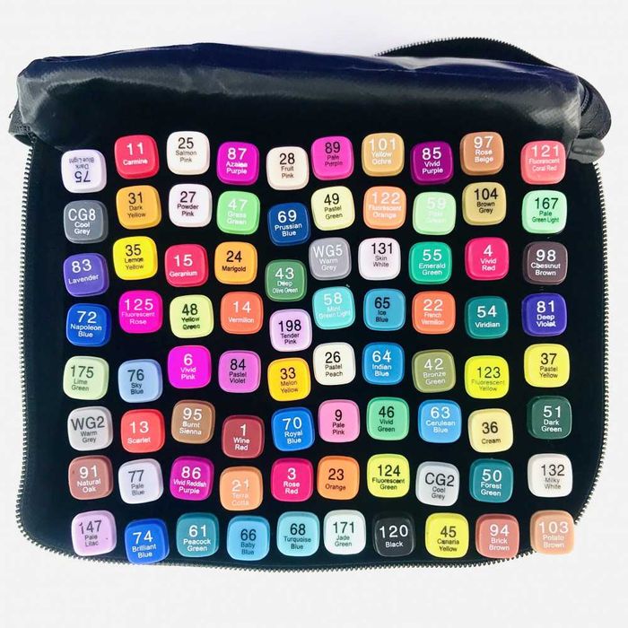 Маркеры "TouchCool" скетч спиртные 360,000 сум 80шт ОРИГИНАЛ