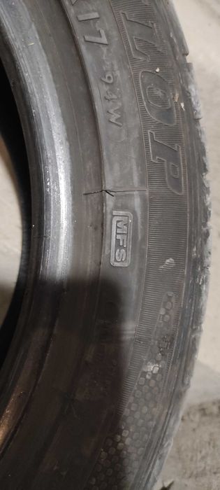 летни гуми DUNLOP 225 50 17 run flat