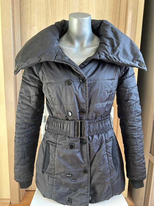 Топло черно зимно яке