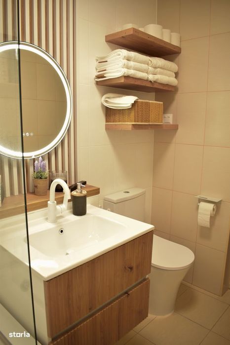 Apartament 2 camere, 53mp, Nufarul, renovat cu finisaje moderne