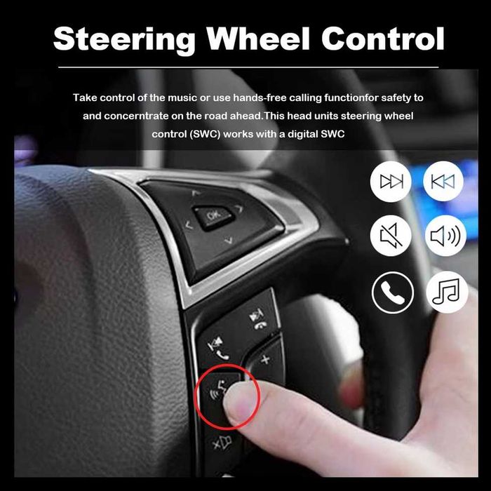 Honda CR-V_2 2001-2006 9” 2-DIN мултимедия с Android 12, 2/32GB