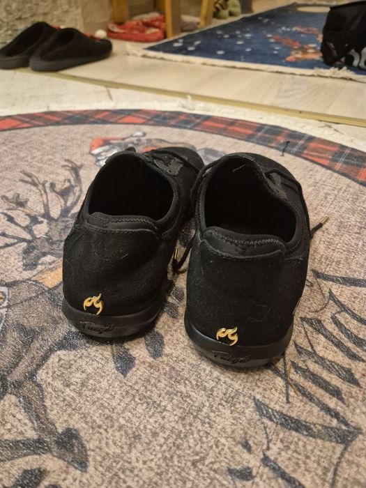 Pantofi dans Fuego Split Sole negri 42.5