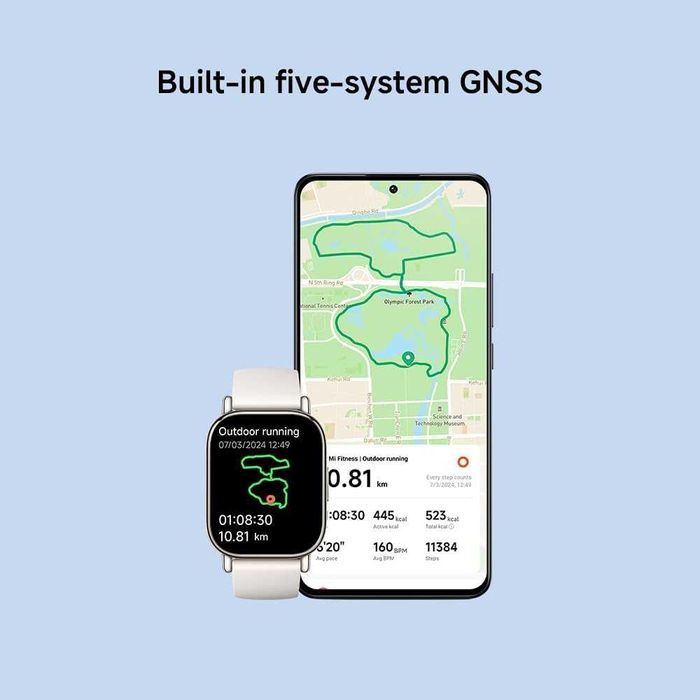 Смарт часовник Xiaomi Redmi Watch 5 Lite Gold AMOLED GPS