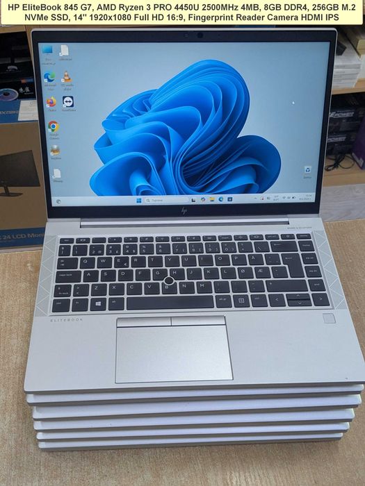 13 вида Бизнес лаптопи HP / Dell / Lenovo / Fujitsu – i5 / Ryzen, SSD, IPS + гаранция и фактура