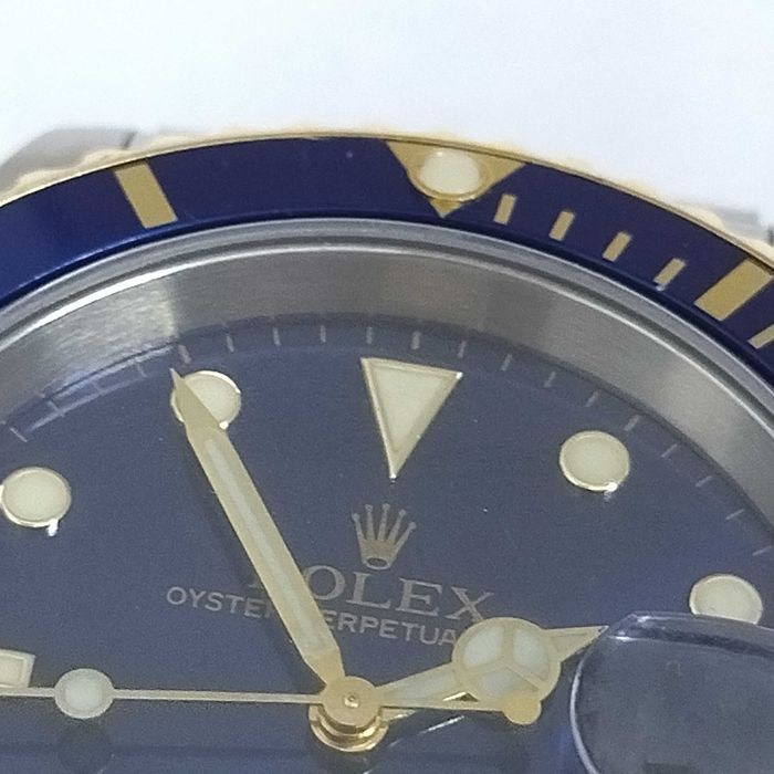 ROLEX Oyster Submariner Date Bluesy 16613LB - Blue, Gold&Steel