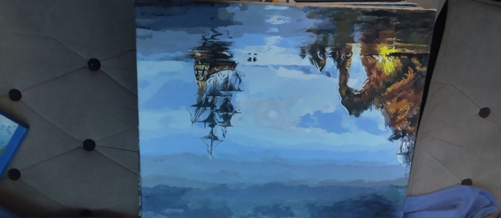 Продаются картины на холсте, выполненные в технике «картина по номерам