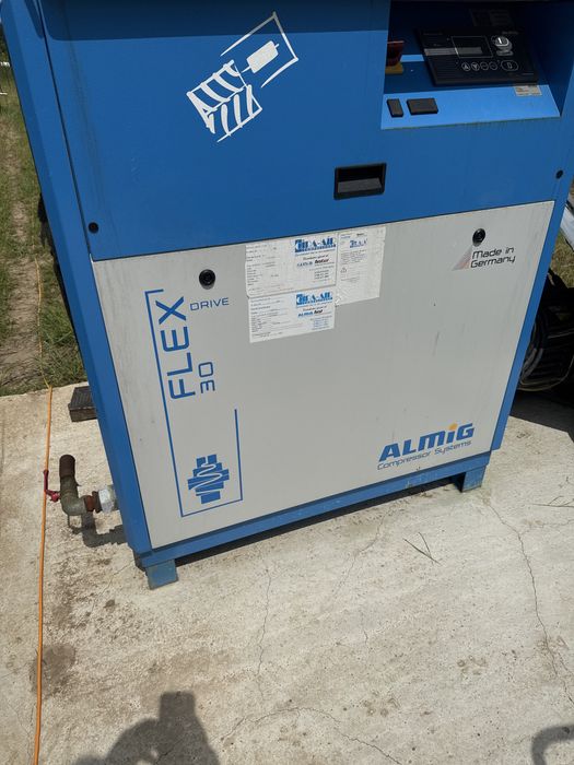 Vand compresor 30 kw ,cu surub si turatie variabila marca Almig