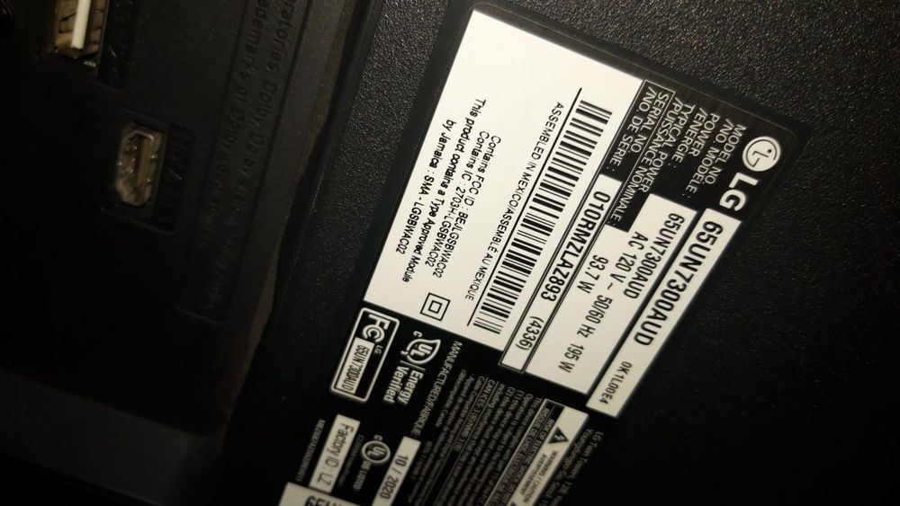 Lg original 65 li smart