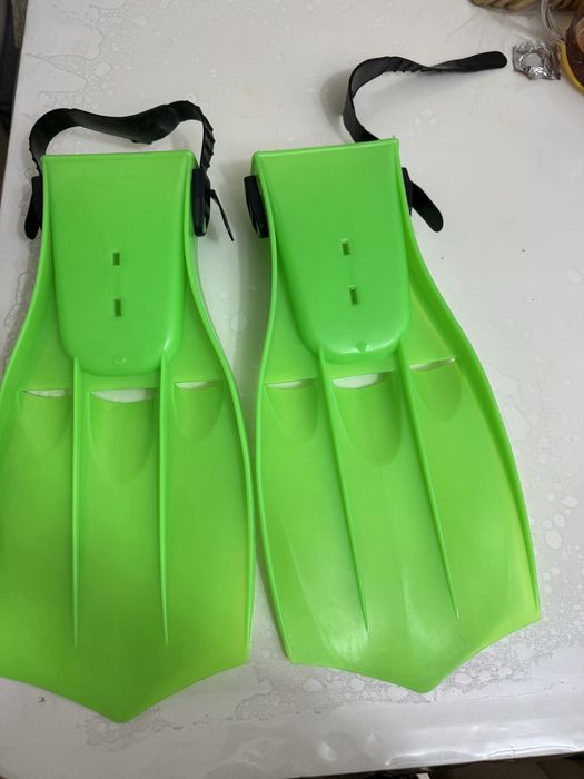 ласты детские для плавания комплект 4000 тенге