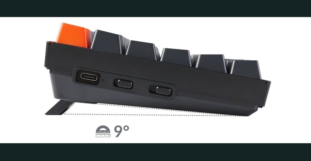 Tastatura Mecanica Gaming Keychron K4 Wireless Mechanical Keyboard v2 RGB Red Gateron