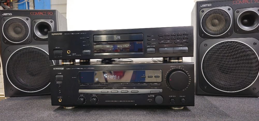 Усилвател Kenwood KR-V6050 и CD player Kenwood DP-1050