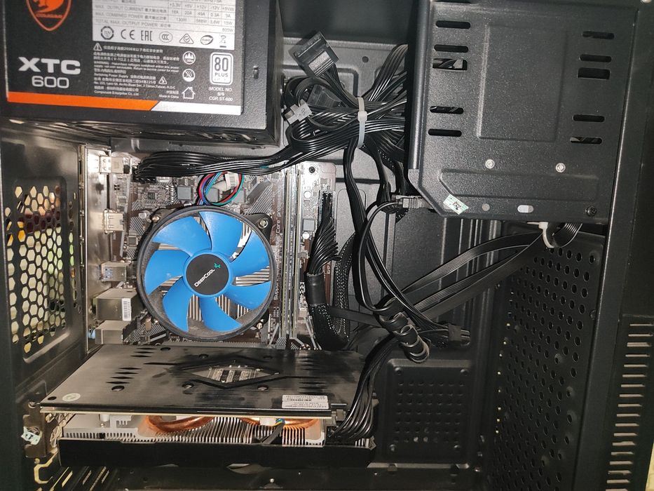 Игровой компьютер , core i3 10100f , gtx 1660ti , monitor 24 180 hz