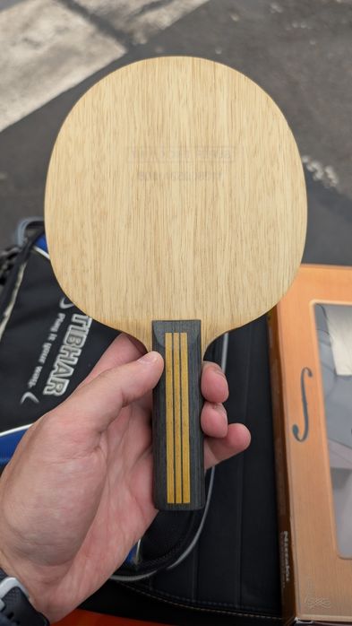 Nittaku Acoustic Carbon Inner G-Revision + Stiga DNA Pro