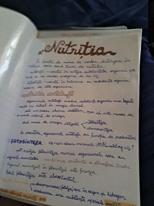 Notițe biologie vegetală pentru admitere UMF Iași disponibile atât în format fizic, cât și în format PDF