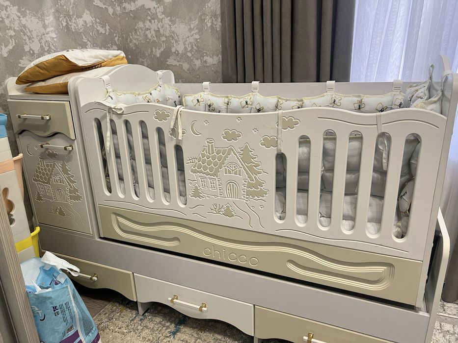 Десткая кровать с 0 -15 лет