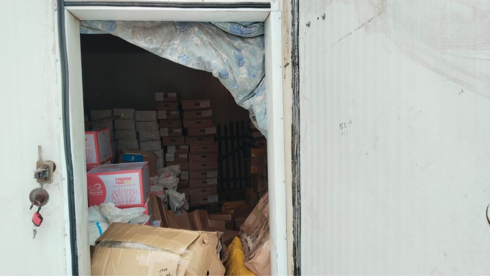 Продается холодильный камера 100 куб