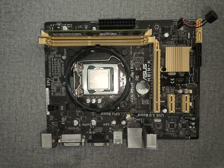 Комплект H81M-K Pentium