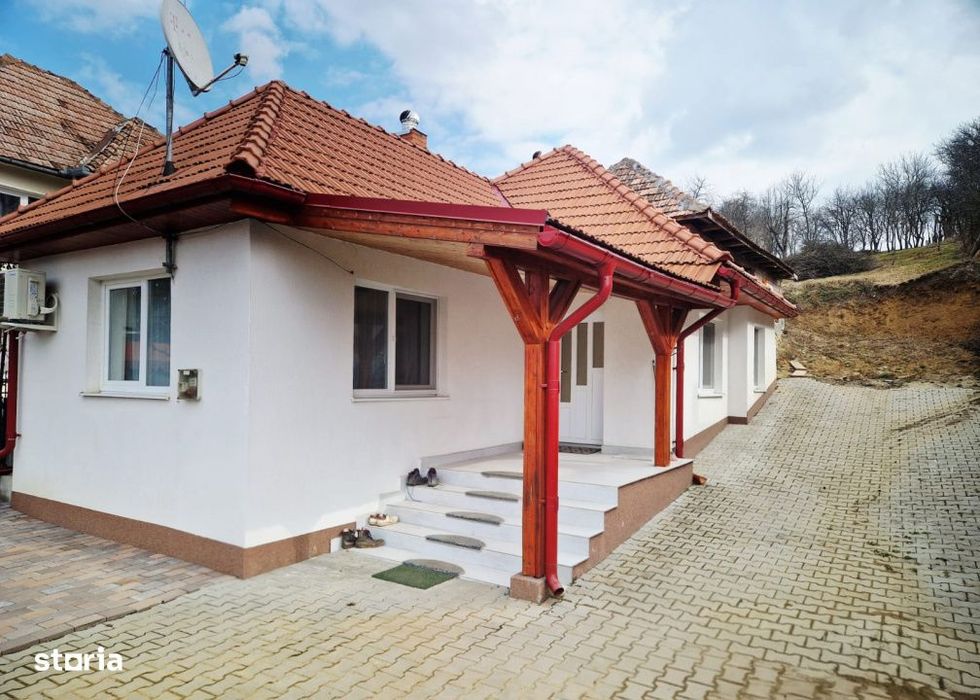 Casa la tara, la 30 min de Cluj – renovata, livada pe rod si teren 1