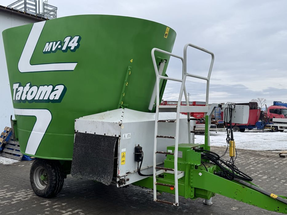 Remorca tehnologica /Furajera / Bucatarie Siloking/ Tatoma 14m3