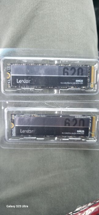Оперативная память для ноутбука и NVME SSD Lexar NM 620 512gb и 256