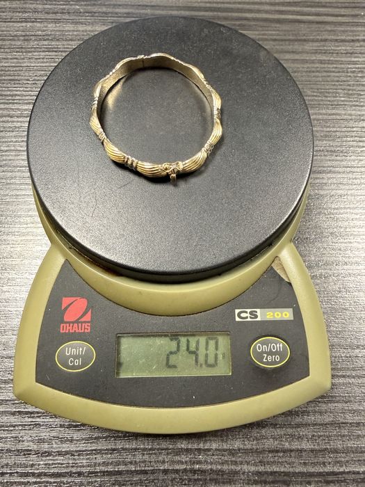 Златна гривна 24гр. 18/750 карата