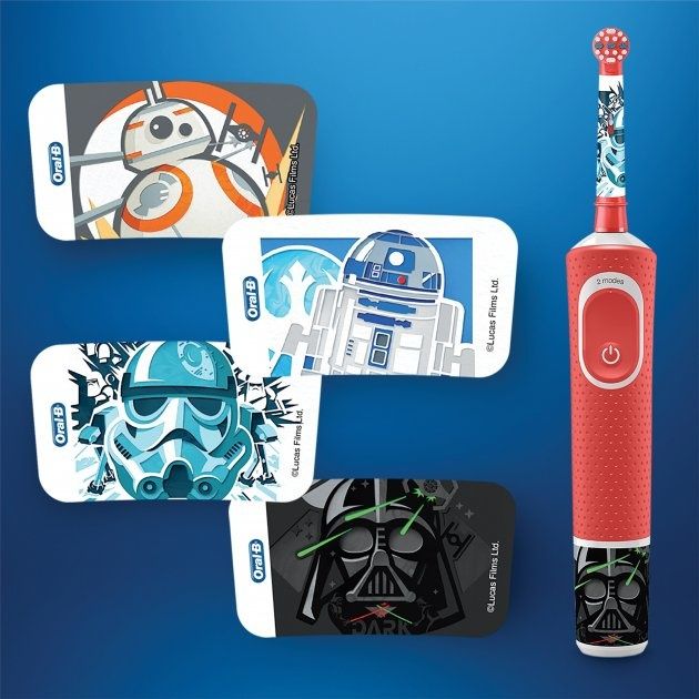 Детская зубная щетка Oral B Starwars/звёздные войны. Венгрия