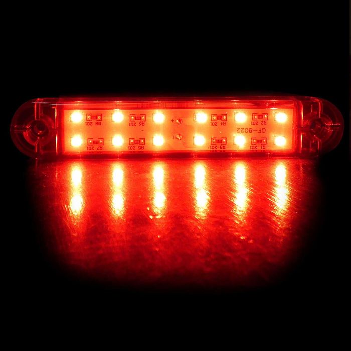 ЛЕД Маркер Габарит Токос 12 LED за камион ремарке бус ван 12-24V