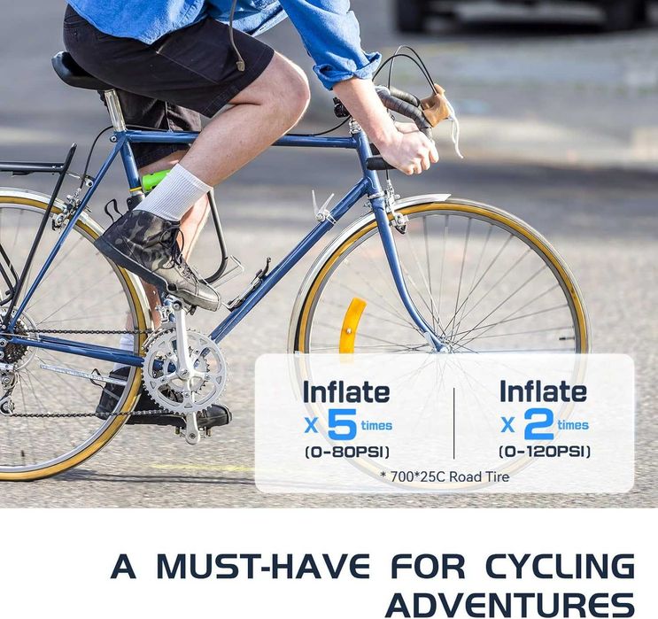 TOPUMP Мини помпа за електрически велосипеди